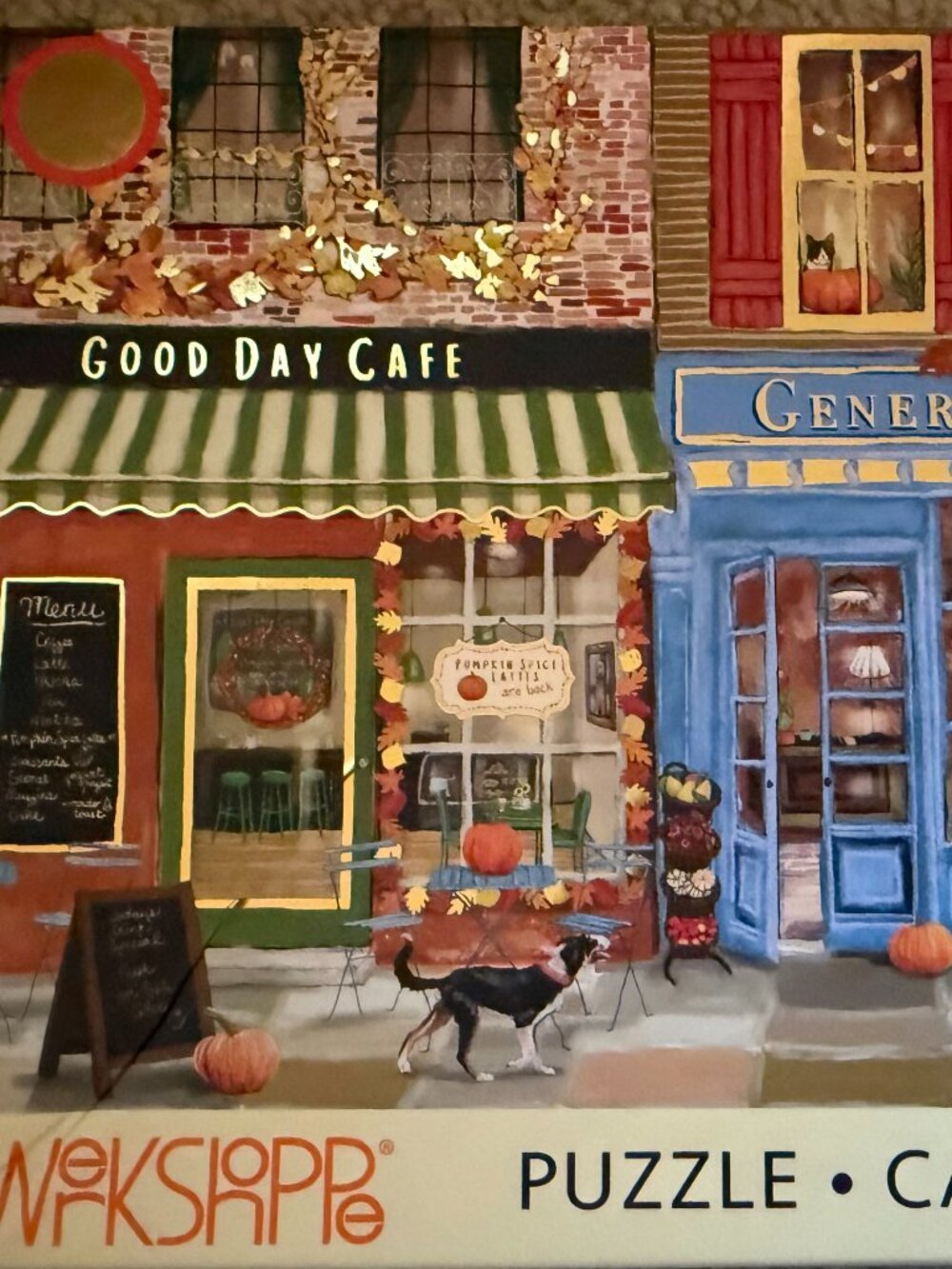 Werkshoppe 1000 piece autumn on main complete